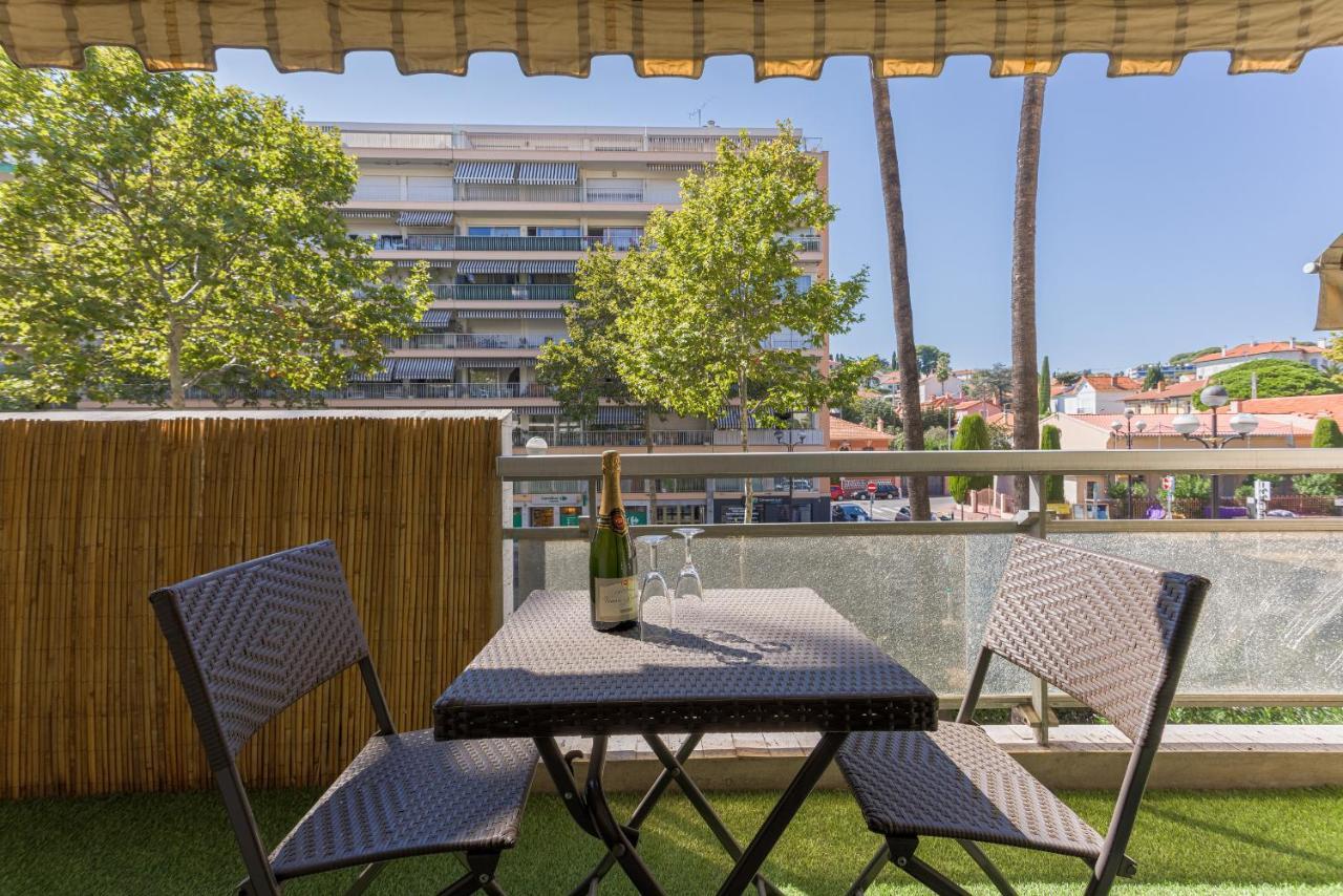 Cosy Studio - Centre Cannes - Terrasse - Clim - Wifi Exterior foto